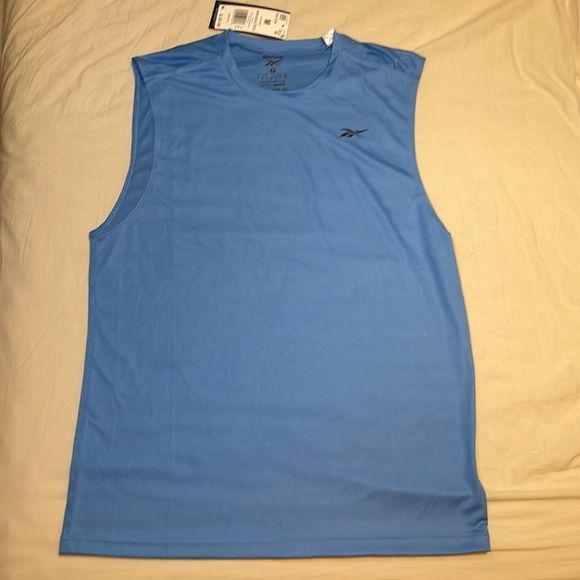 Men’s Reebok workout ready sleeveless tech training shirt - Picture 1 of 5